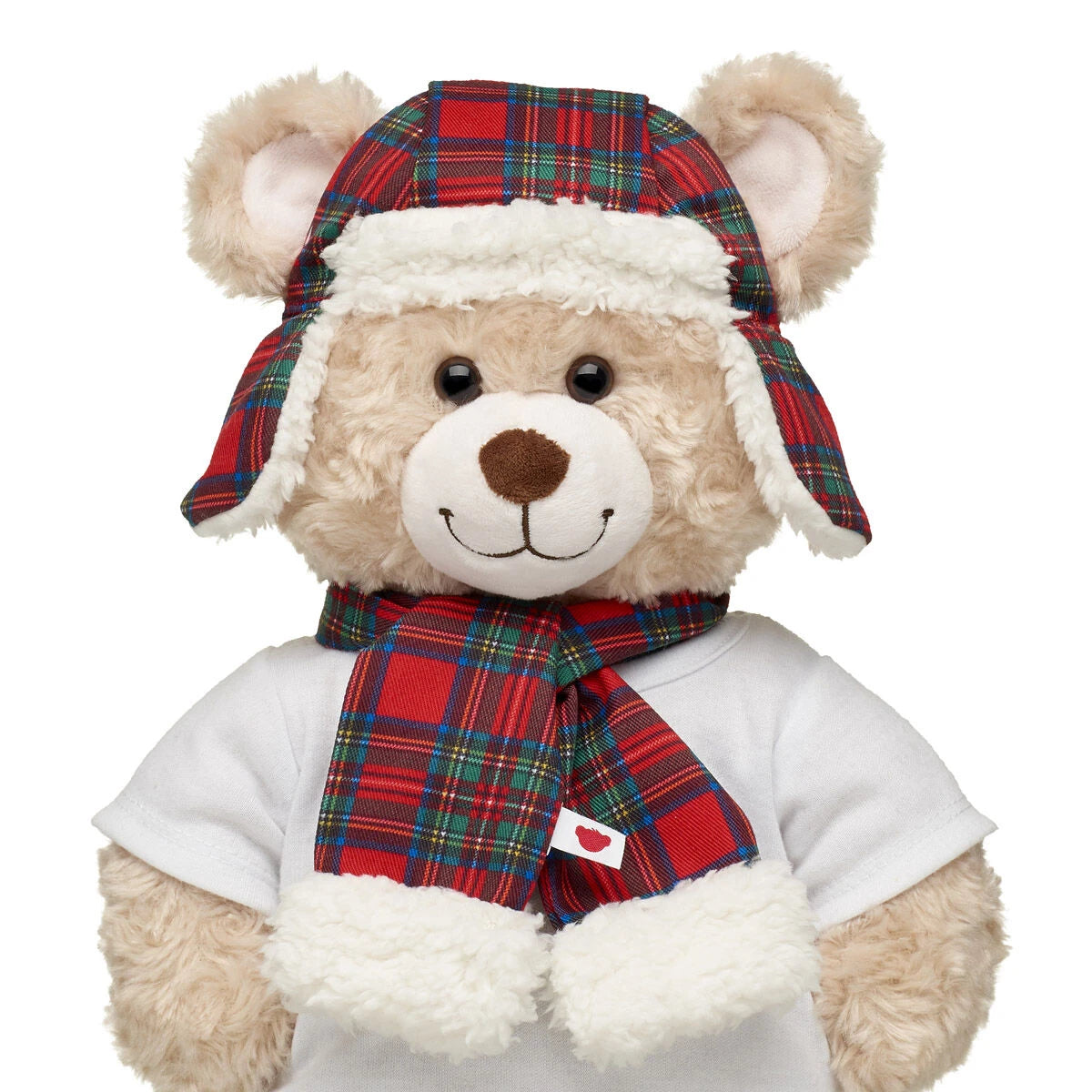 Tartan Hat and Scarf Set | Build-A-Bear® - US 3795