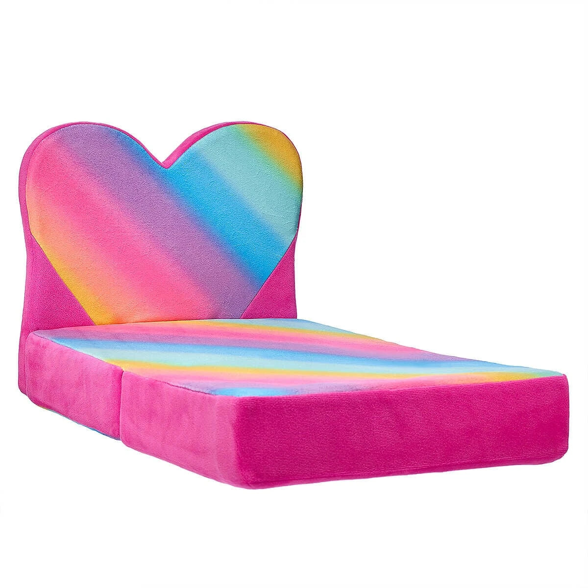 Rainbow Heart Chair Bed for Stuffed Animals | Build-A-Bear® - US 7511