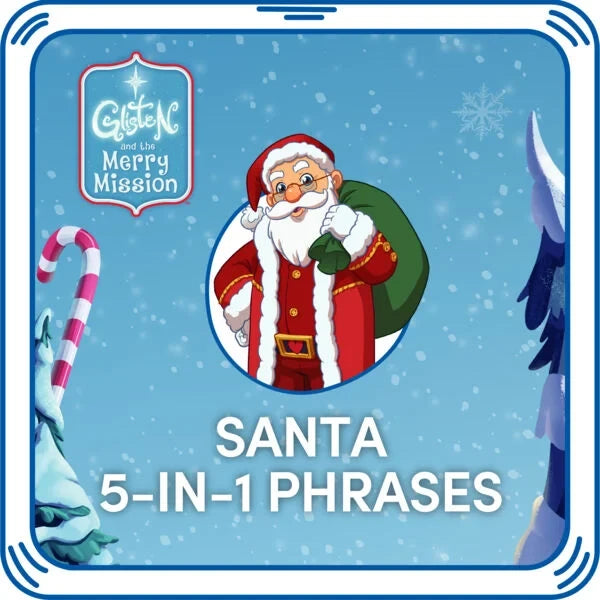 Santa 5-in-1 Phrases for Stuffed Animals | Build-A-Bear® - US 1598