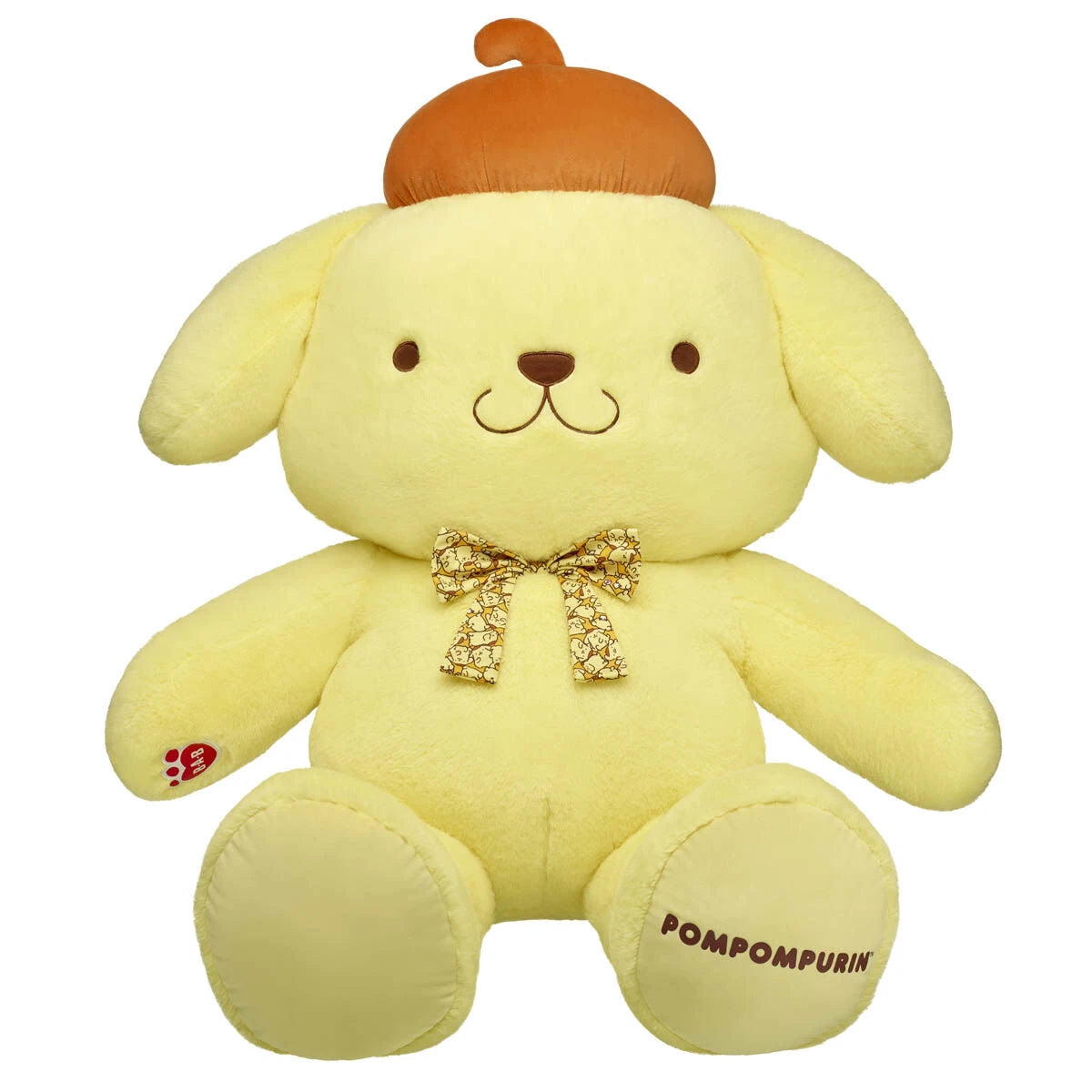 Hello Kitty® and Friends Giant Pompompurin™ Gift Bow | Build-A-Bear® - US 5804