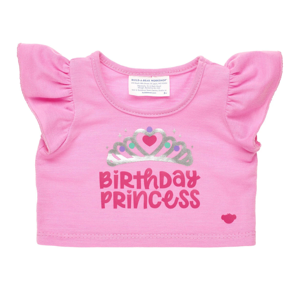 Birthday Princess T-Shirt for Stuffed Animals | Shop at Build-A-Bear® - US 7568