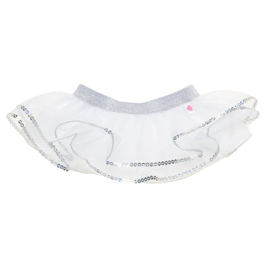 White Sequin Tutu for Stuffed Animals | Build-A-Bear® - US 3797