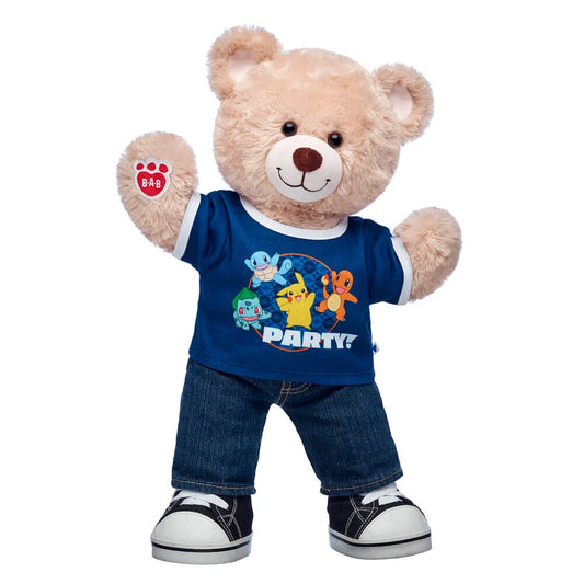 Happy Hugs Teddy Pokémon Party Gift Set | Build-A-Bear® - US 8328