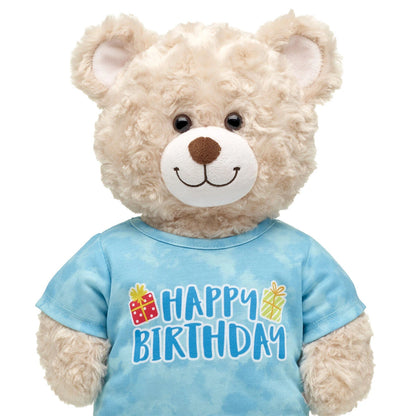 Blue Tie-Dye Birthday T-Shirt for Plush Toys | Build-A-Bear® - US 8178