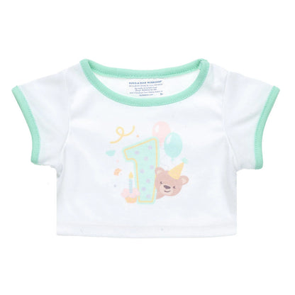 First Birthday T-Shirt for Stuffed Animals | Build-A-Bear® - US 7518