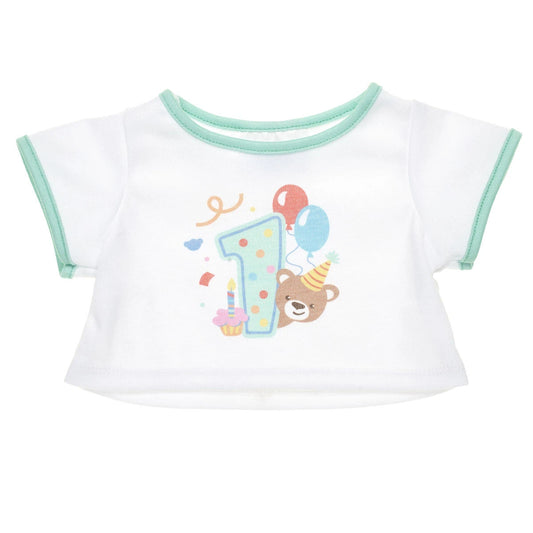 First Birthday T-Shirt for Plush Toys - US 1424