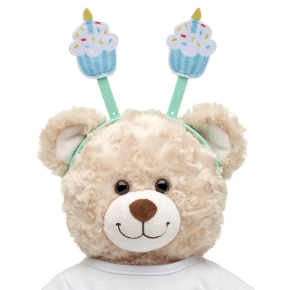 Birthday Cupcake Headband for Plush Toys - US 2501