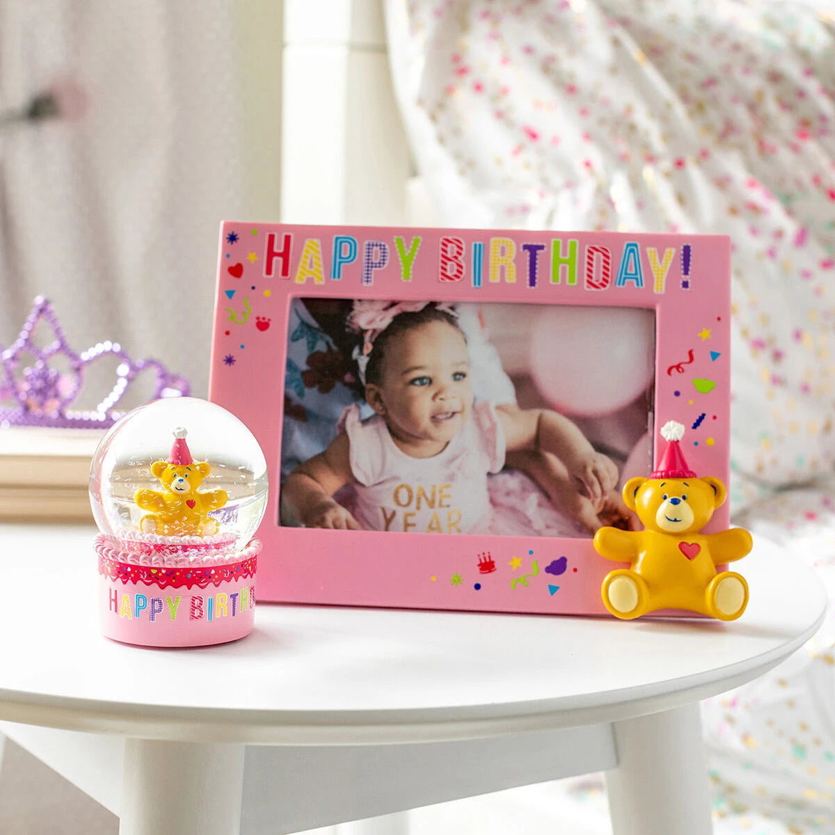 Build-A-Bear® Happy BEARthday! Pink Photo Frame - US 3830