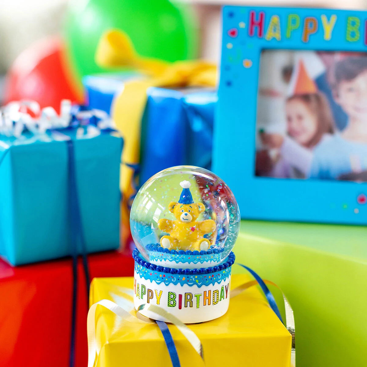 Build-A-Bear® Happy BEARthday! Blue Waterball - US 3923