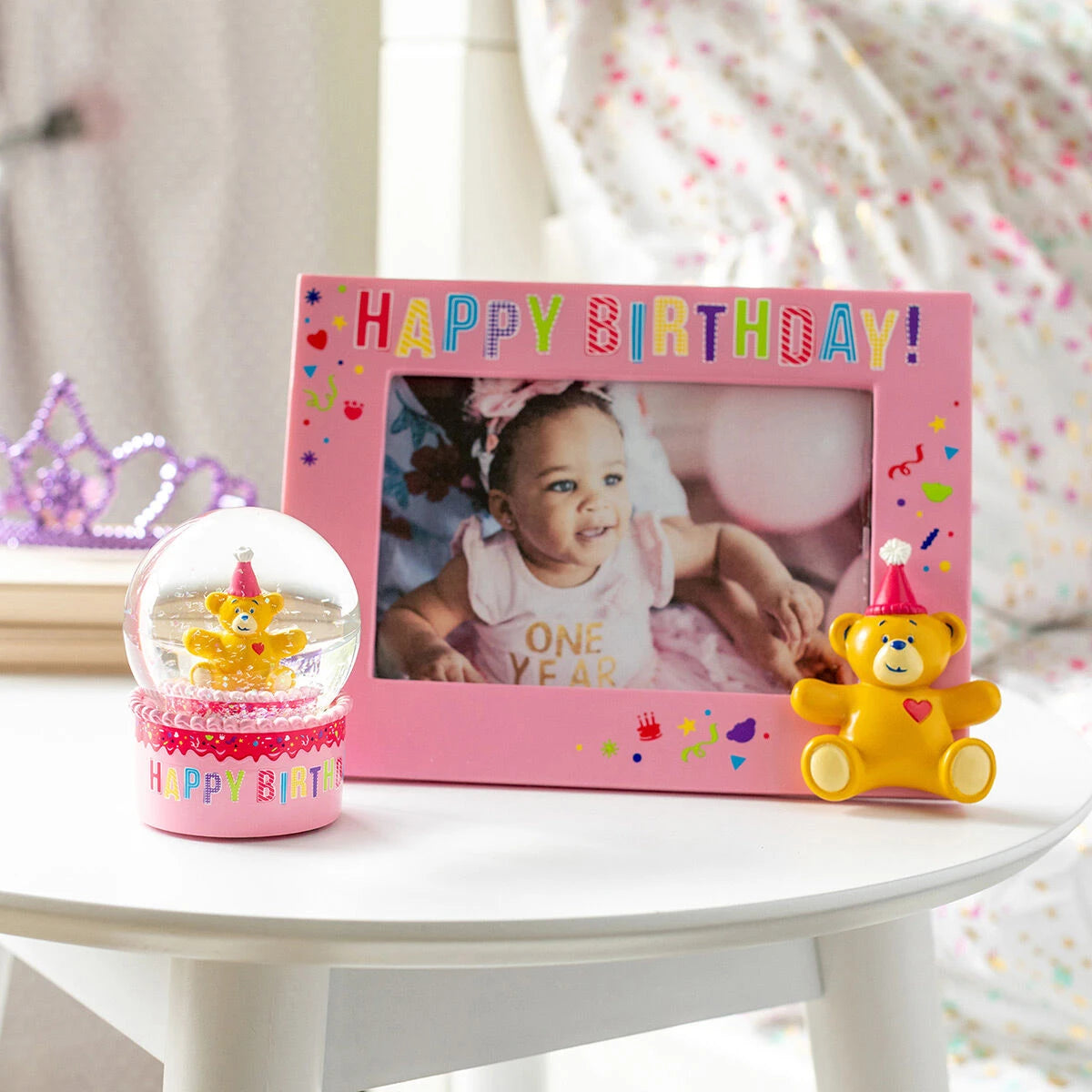 Build-A-Bear® Happy BEARthday! Pink Waterball - US 4537