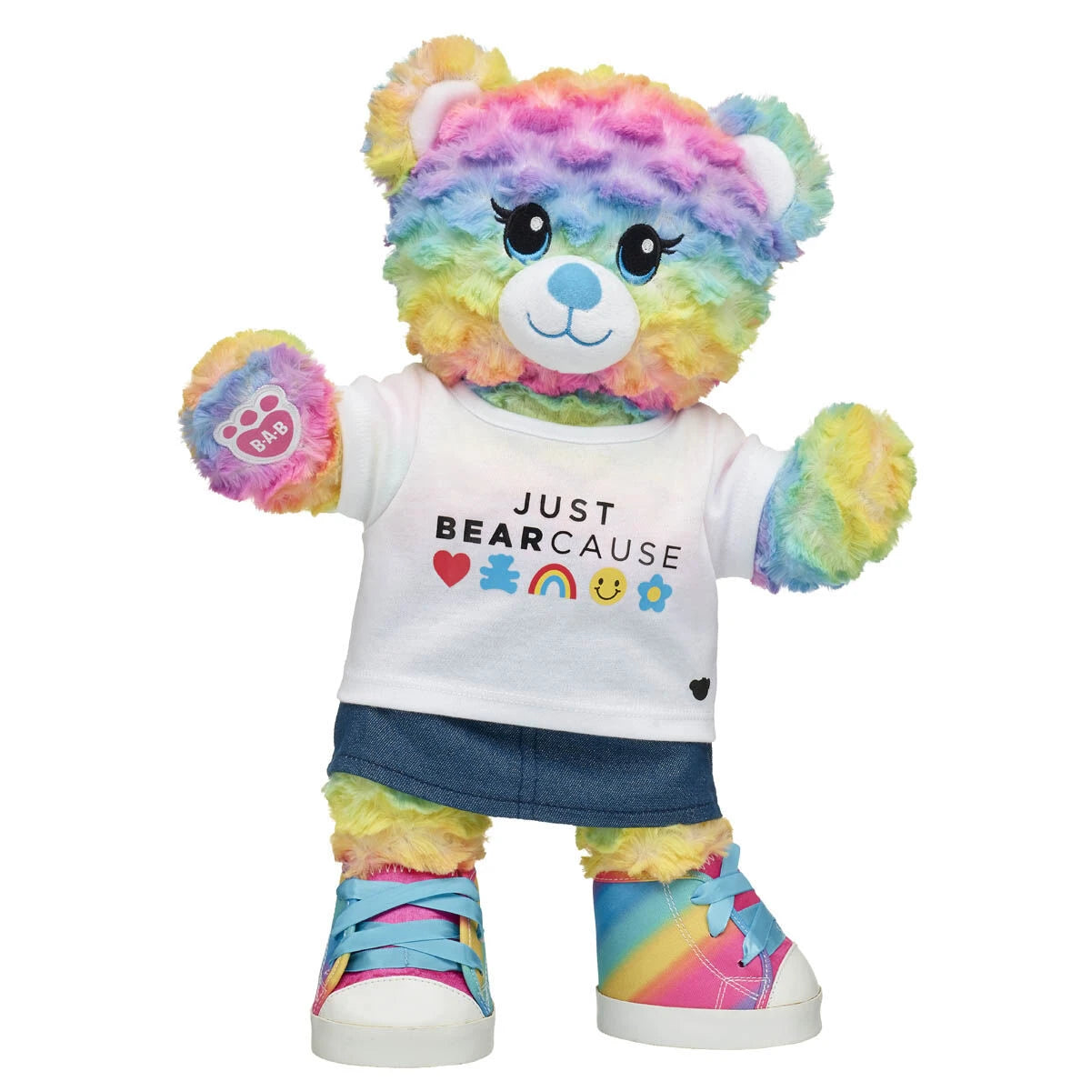Rainbow Party Teddy Bear "Just Bearcause" Gift Set | Build-A-Bear® - US 9622