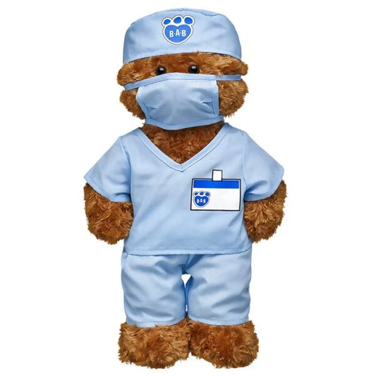 Blue Scrubs 4 pc. for Stuffed Animals | Build-A-Bear® - US 2222