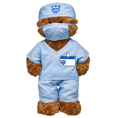 Blue Scrubs 4 pc. for Stuffed Animals | Build-A-Bear® - US 3676