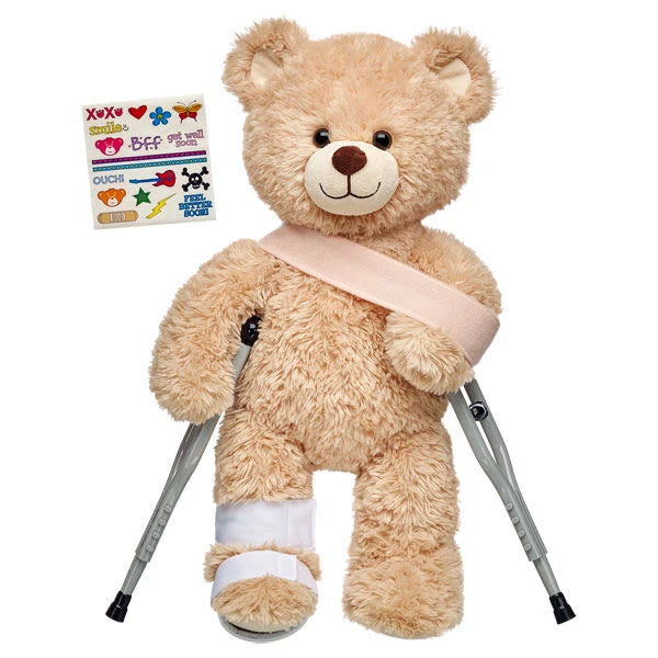 Silver Crutches Set 5 pc. for Stuffed Animals | Build-A-Bear® - US 3533