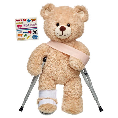 Silver Crutches Set 5 pc. for Stuffed Animals | Build-A-Bear® - US 3533