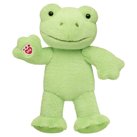 Personalized Embroidered Green Frog Plush Toy | Build-A-Bear® - US 7667