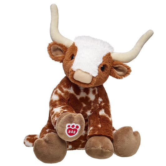 Longhorn Cow Stuffed Animal &amp; Mini Beans Gift Set | Build-A-Bear® - US 3958