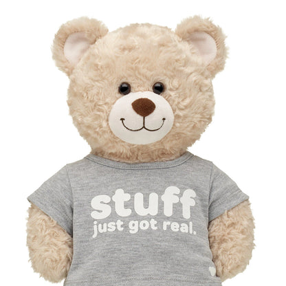 "Stuff Just Got Real" T-Shirt for Plush Toys | Build-A-Bear® - US 5578