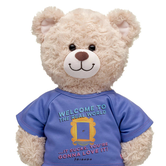 FRIENDS TV Show "Welcome to the Real World" T-Shirt for Stuffed Animals | Build-A-Bear® - US 4477