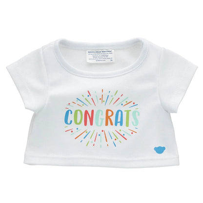 Congrats Plush Toy T-Shirt | Build-A-Bear® - US 8829