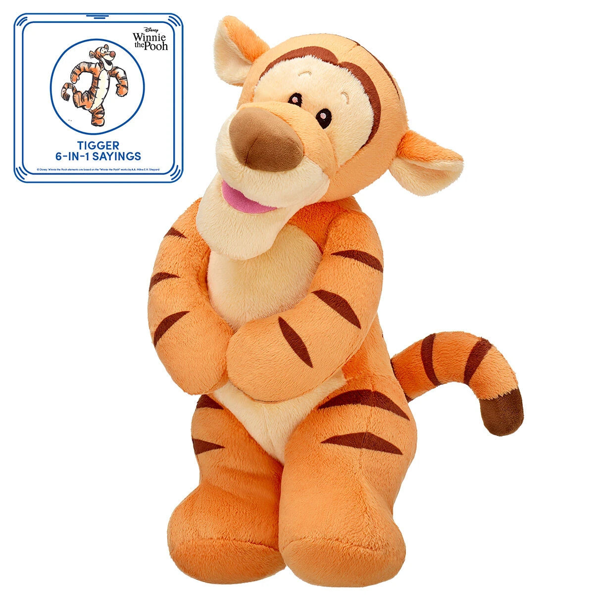 Disney Winnie the Pooh Tigger Plush with Sound | Build-A-Bear® - US 7348