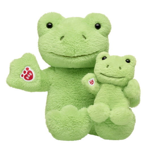 Spring Green Frog Stuffed Animal &amp; Mini Beans Gift Set | Build-A-Bear® - US 4662