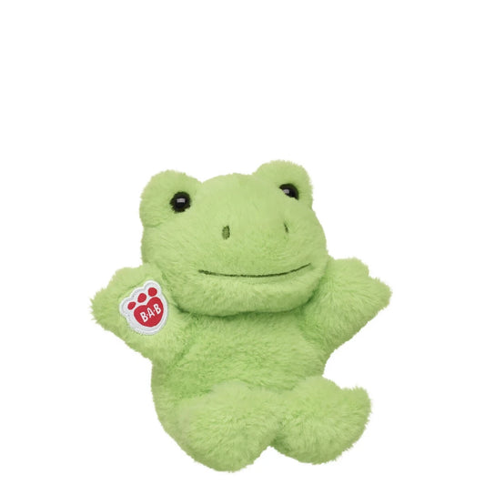 Build-A-Bear Mini Beans Spring Green Frog Stuffed Animal - US 8373