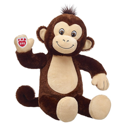 Smiley Monkey Stuffed Animal | Build-A-Bear® - US 1033