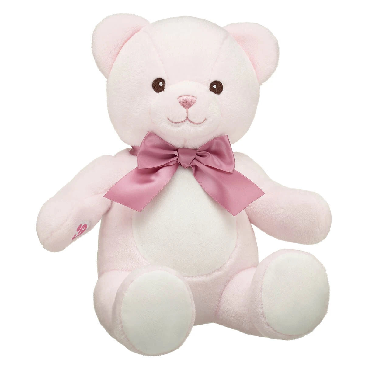 Baby Pink Teddy Bear with Gifting Bow | Build-A-Bear® - US 5317