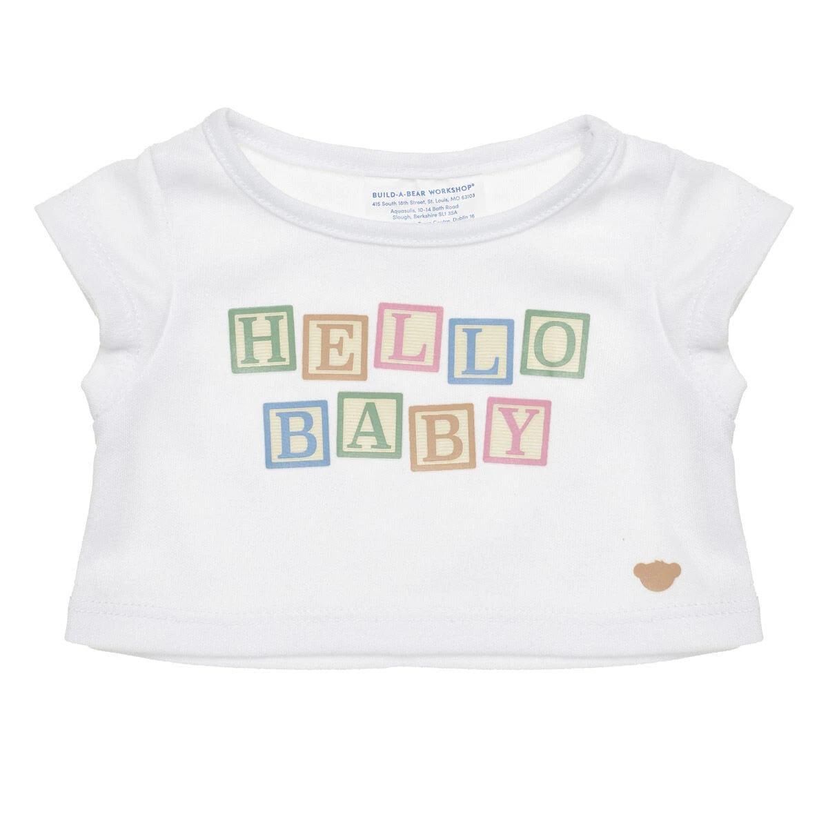 Baby Brown Teddy Bear "Hello Baby" Gift Set | Build-A-Bear® - US 2644