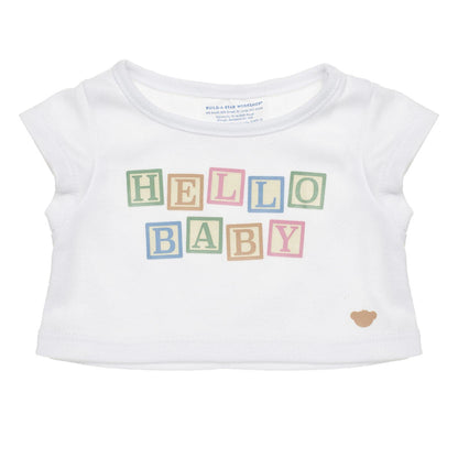 Baby Brown Teddy Bear "Hello Baby" Gift Set | Build-A-Bear® - US 1283