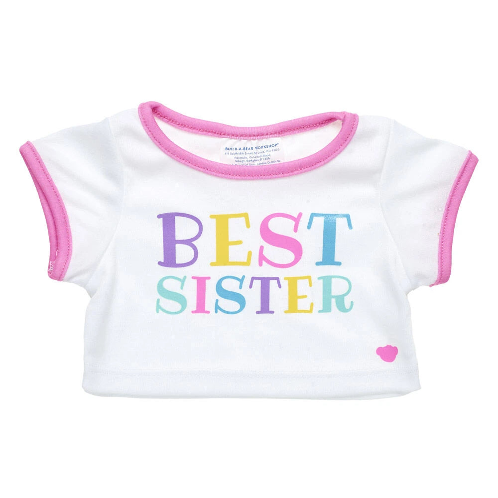 Pastel Swirl Kitty Stuffed Animal "Best Sister" Gift Set | Build-A-Bear® - US 7460