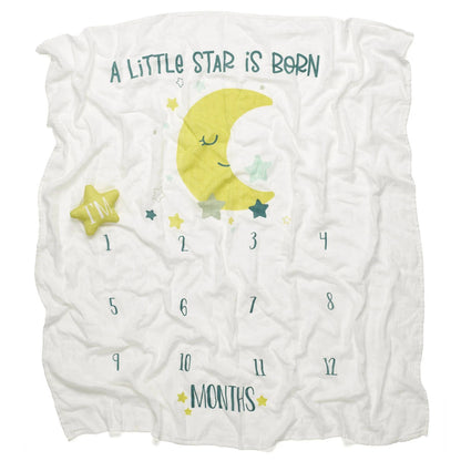 Monthly Milestone Baby Blanket | Build-A-Bear® - US 9444