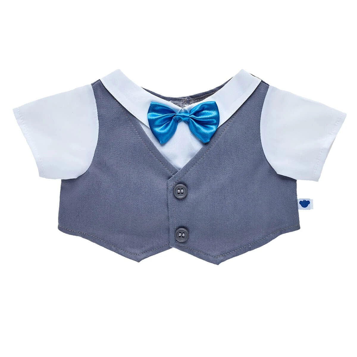 Vest &amp; Bow Tie Top for Stuffed Animals | Build-A-Bear® - US 8187