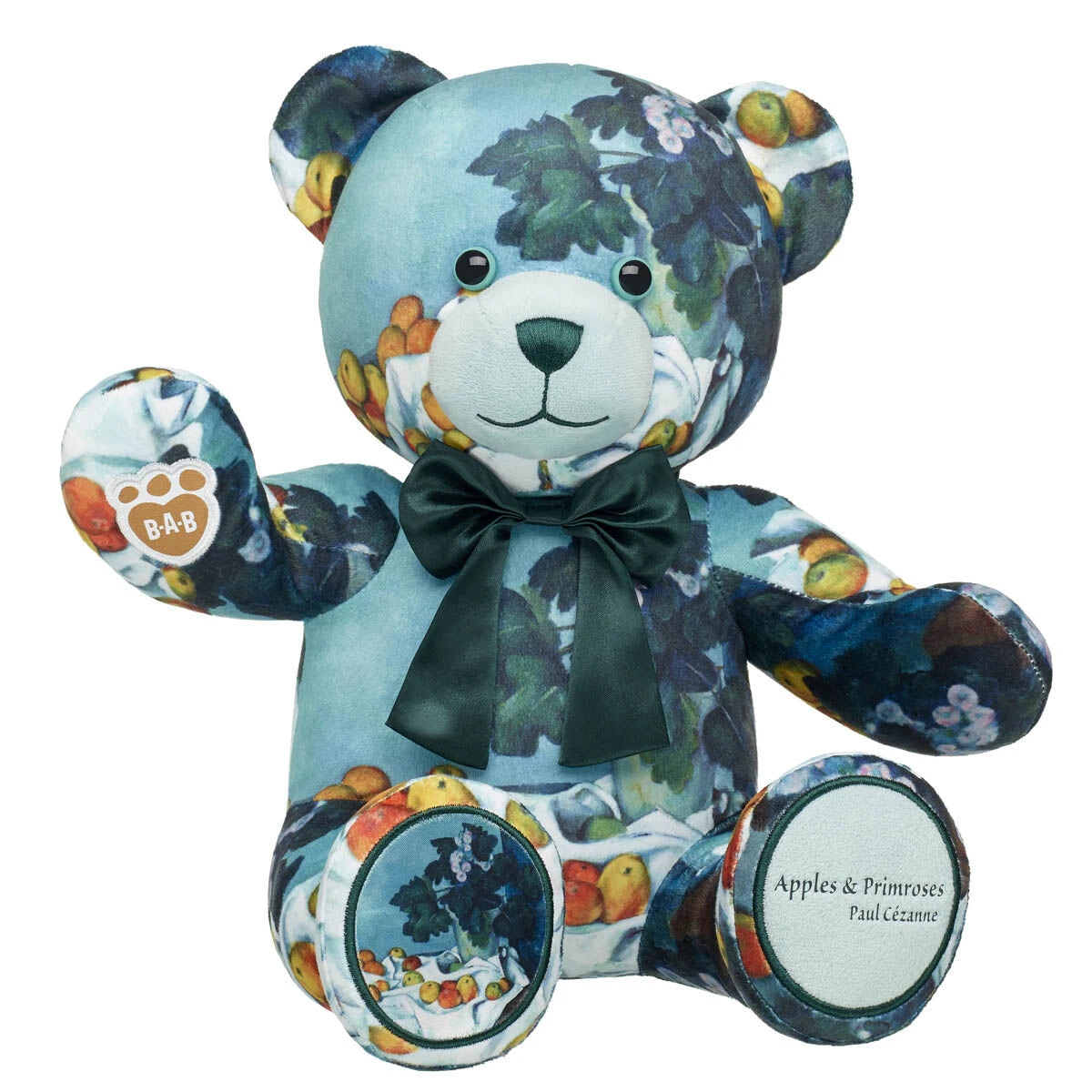 Cézanne Still Life Painting Teddy Bear &amp; Bow | Build-A-Bear® - US 4809