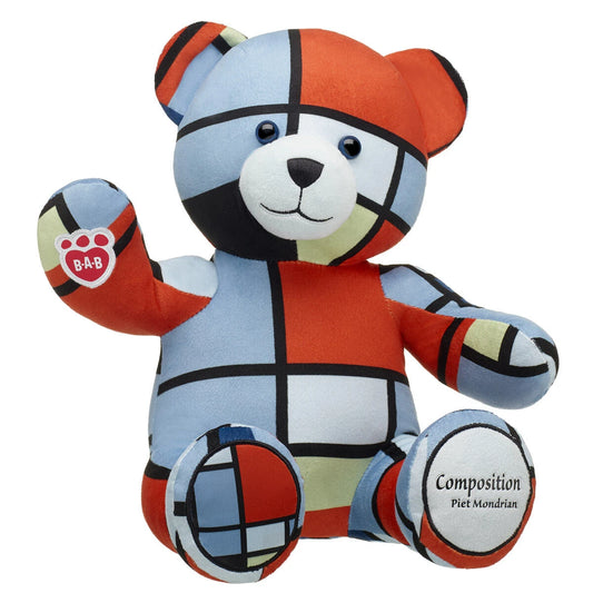 Piet Mondrian Composition Teddy Bear - US 1976