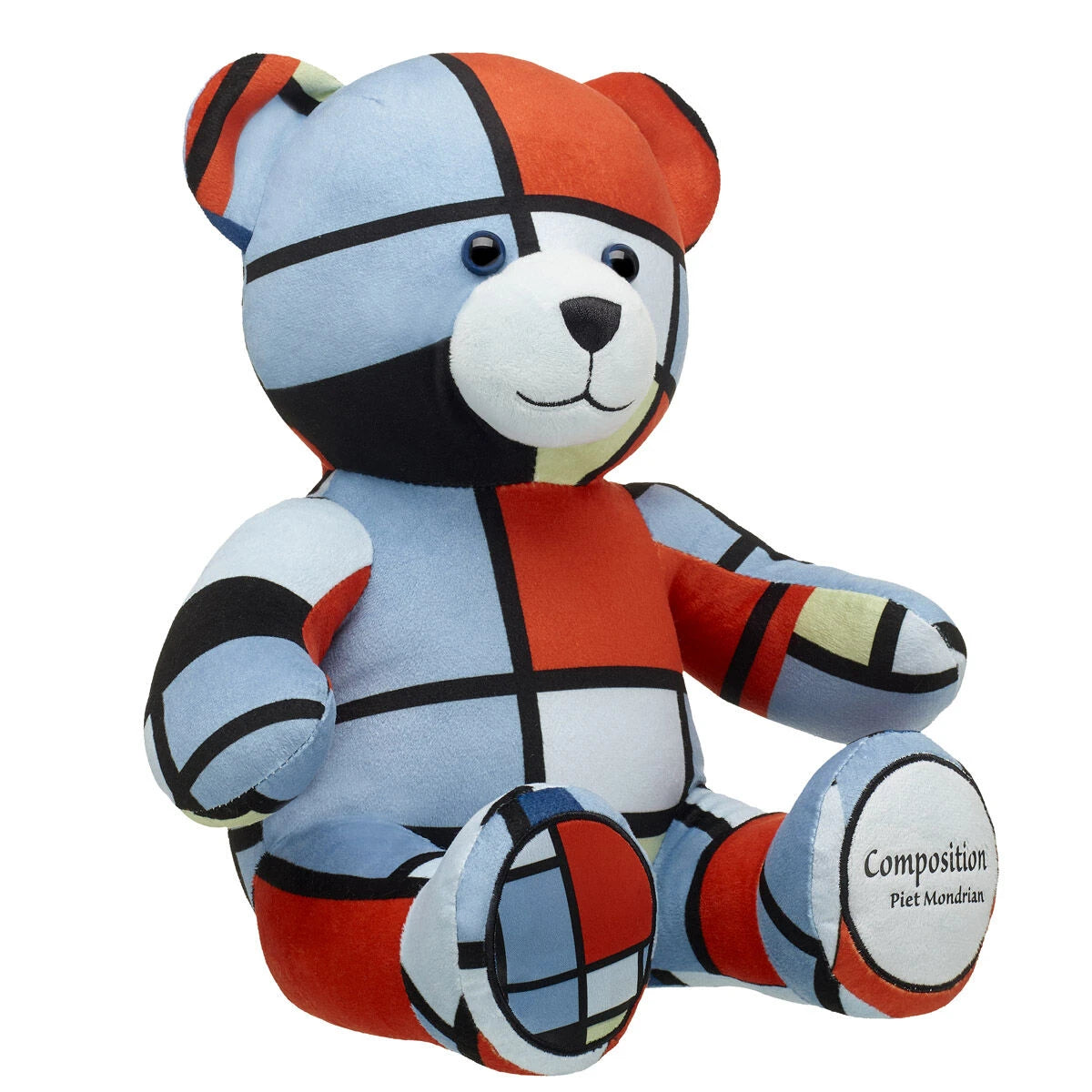 Piet Mondrian Composition Teddy Bear - US 3916