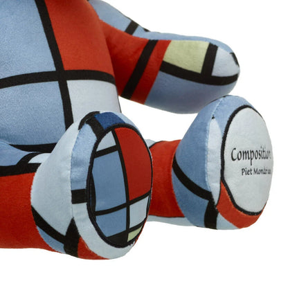Piet Mondrian Composition Teddy Bear - US 5815