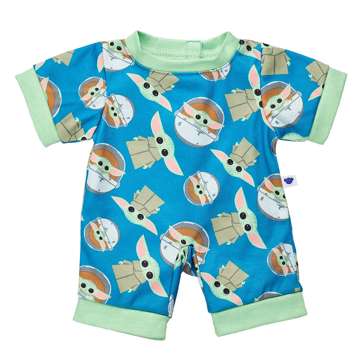 Happy Hugs Teddy Bear with Star Wars Grogu™ Sleeper &amp; Slippers Gift Set | Build-A-Bear® - US 8326