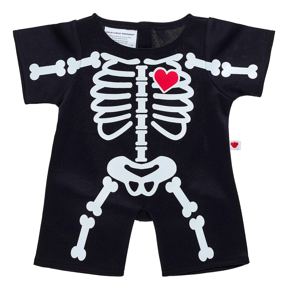 Black Skeleton Suit for Stuffed Animals | Shop Spooky at Build-A-Bear® - US 4437