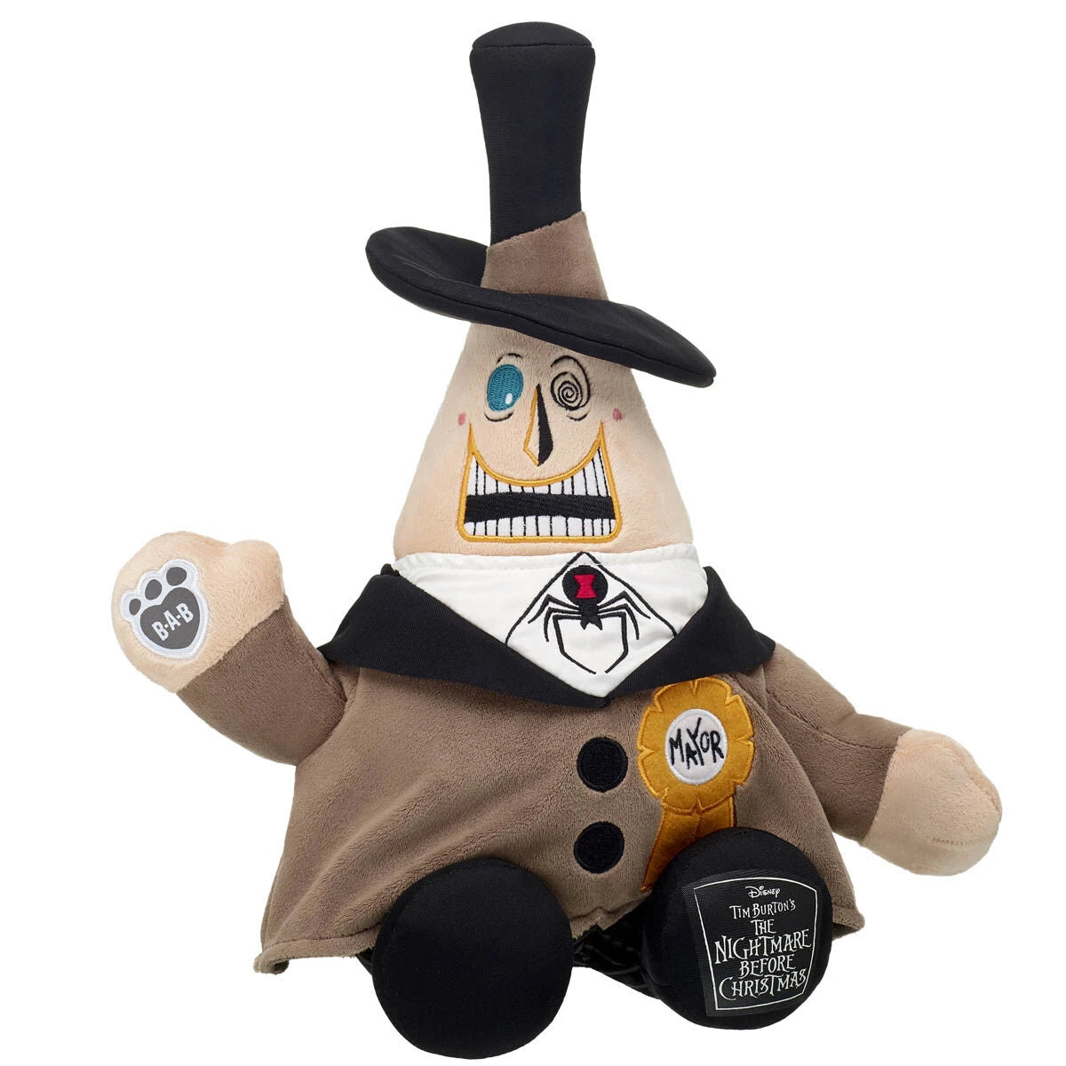 Disney Tim Burton's The Nightmare Before Christmas The Mayor Plush | Build-A-Bear® - US 4000