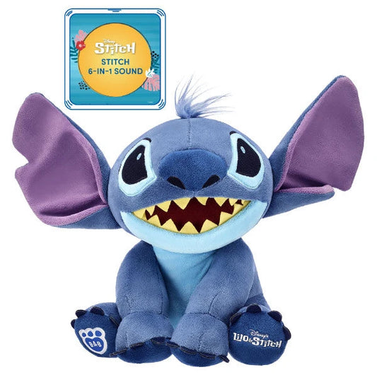 Disney's Stitch Stuffed Animal with Sound | Shop Now at Build-A-Bear® - US 6086