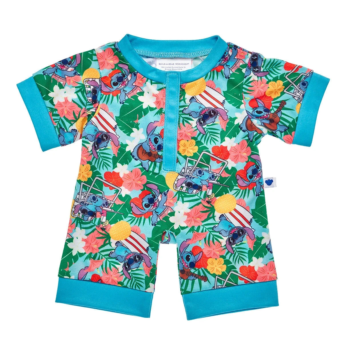 Happy Hugs Teddy Bear with Disney Stitch Sleeper Gift Set | Build-A-Bear® - US 9868