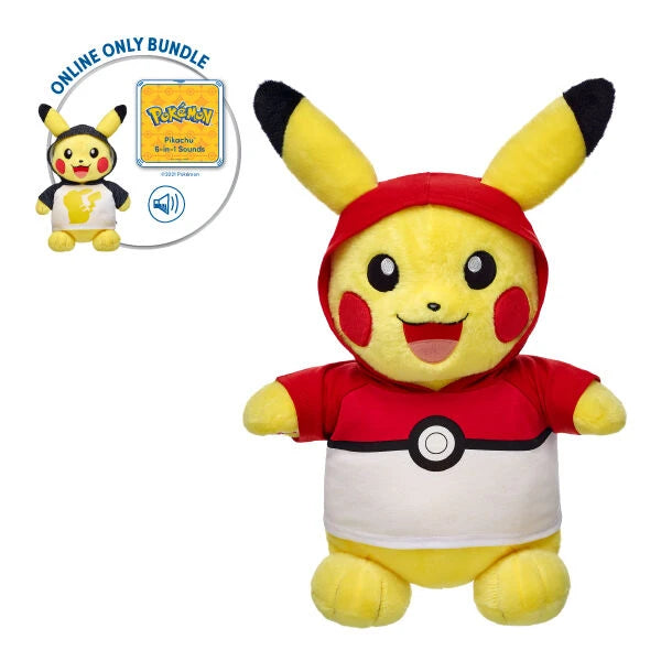 Pokémon Pikachu Plush Hoodie Bundle | Build-A-Bear® - US 6765
