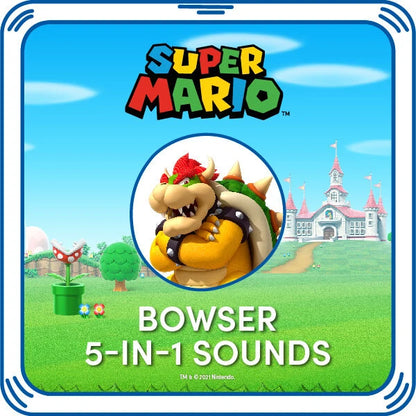 Super Mario Bowser Plush w/ 5-in-1 Sound | Build-A-Bear - US 3808