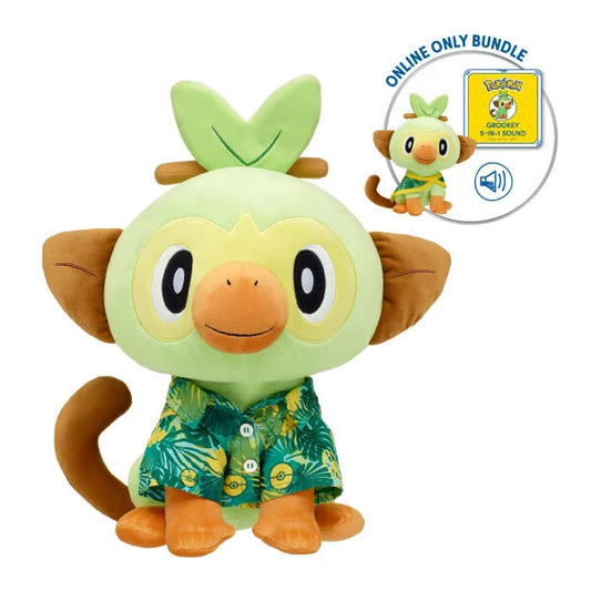 Pokémon Grookey Plush Bundle | Build-A-Bear® - US 2084