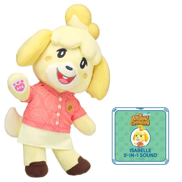Animal Crossing™: New Horizons Cute Isabelle Gift Set | Build-A-Bear® - US 8322