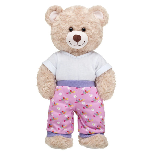 Girl Scout Print Jogger Pants for Stuffed Animals | Build-A-Bear® - US 1857
