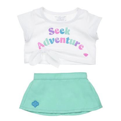 Girl Scout "Seek Adventure" Skirt Set for Stuffed Animals | Build-A-Bear® - US 8717
