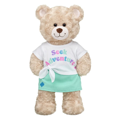 Girl Scout "Seek Adventure" Skirt Set for Stuffed Animals | Build-A-Bear® - US 6895